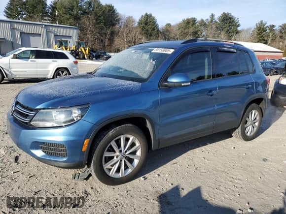 2017 Volkswagen Tiguan S с VIN WVGBV7AXXHK041925, выставлен на аукционе Copart как лот 88156985 с пробегом 77 457 миль миль и На запчасти • Non repairable. История ставок и продаж доступна на DreamBid. Изображение 1.