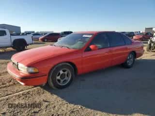 1996 Chevrolet Caprice 1SA Special Value z VIN 1G1BL52P9TR126891, wystawiony jako Copart lot #88148515 z przebiegiem Nie podano mil oraz Szkoda całkowita • Salvage title. Historia ofert i sprzedaży dostępna na DreamBid. Obrazek 1.