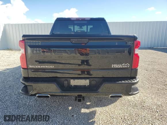 2019 Chevrolet Silverado 1500 High Country with VIN 1GCUYHELXKZ161059, listed as a Copart auction lot 81766795 with 24,679 mi miles and Clean title. Bid and sale history available at DreamBid. Image 6.