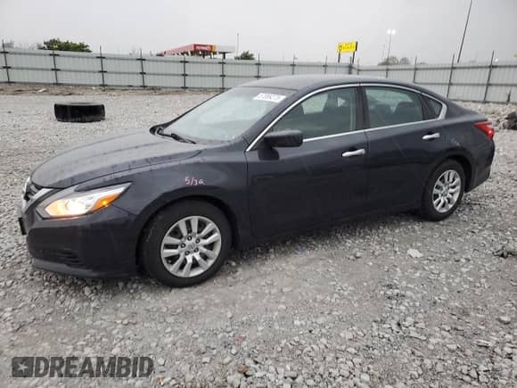2016 Nissan Altima S with VIN 1N4AL3APXGC260042, listed as a Copart auction lot 57069275 with 111,369 mi miles and Salvage title. Bid and sale history available at DreamBid. Image 1.