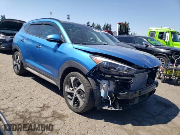 2018 Hyundai Tucson Limited z VIN KM8J3CA25JU704195, wystawiony jako Copart lot #68276325 z przebiegiem 44 841 mil mil oraz Szkoda całkowita • Salvage title. Historia ofert i sprzedaży dostępna na DreamBid. Obrazek 4.