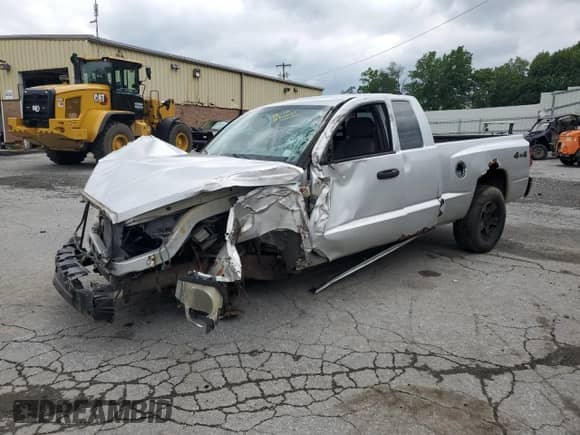 2005 Dodge Dakota SLT with VIN 1D7HW42N05S215087, listed as a Copart auction lot 67395225 with Not provided miles and Salvage title. Bid and sale history available at DreamBid. Image 1.