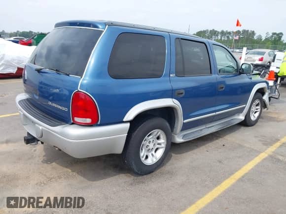 2002 Dodge Durango with VIN 1B4HR58N02F141217, listed as a IAAI auction lot 42028949 with 270,774 mi miles and . Bid and sale history available at DreamBid. Image 4.