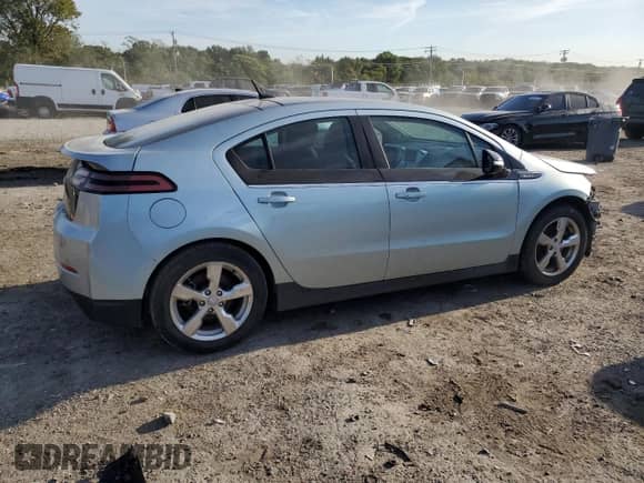 2012 Chevrolet Volt with VIN 1G1RA6E43CU103566, listed as a Copart auction lot 85161005 with 128,986 mi miles and Clean title. Bid and sale history available at DreamBid. Image 3.