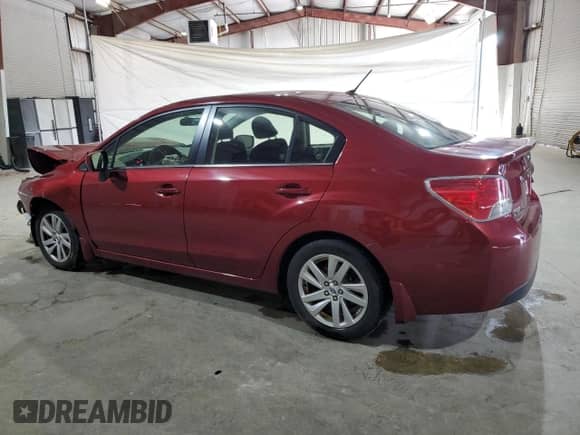2016 Subaru Impreza Premium with VIN JF1GJAB64GH013595, listed as a Copart auction lot 58896625 with 77,916 mi miles and Salvage title. Bid and sale history available at DreamBid. Image 2.