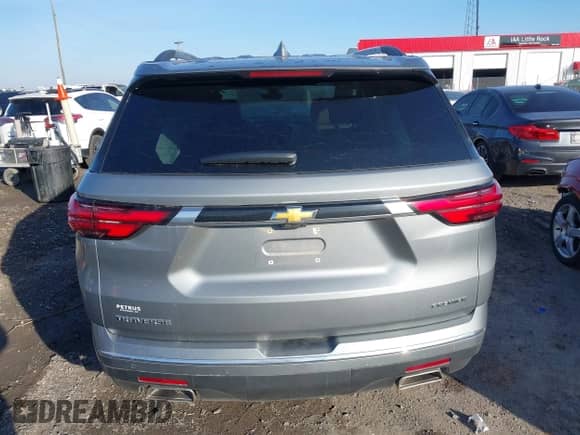 2023 Chevrolet Traverse Premier with VIN 1GNERKKW7PJ320551, listed as a IAAI auction lot 41186853 with 12,432 mi miles and . Bid and sale history available at DreamBid. Image 16.