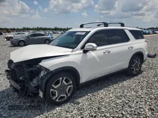 2023 Hyundai Palisade Limited with VIN KM8R54GE2PU520748, listed as a Copart auction lot 64275955 with 48,795 mi miles and Non repairable. Bid and sale history available at DreamBid. Image 1.