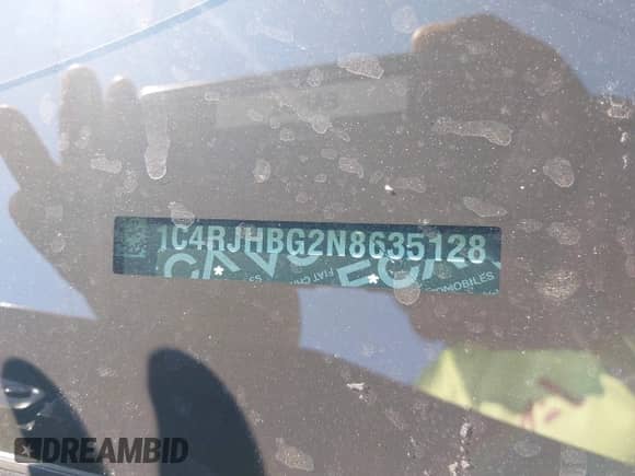 2022 Jeep Grand Cherokee Limited z VIN 1C4RJHBG2N8635128, wystawiony jako IAAI lot #42974550 z przebiegiem 33 133 mil mil oraz . Historia ofert i sprzedaży dostępna na DreamBid. Obrazek 9.