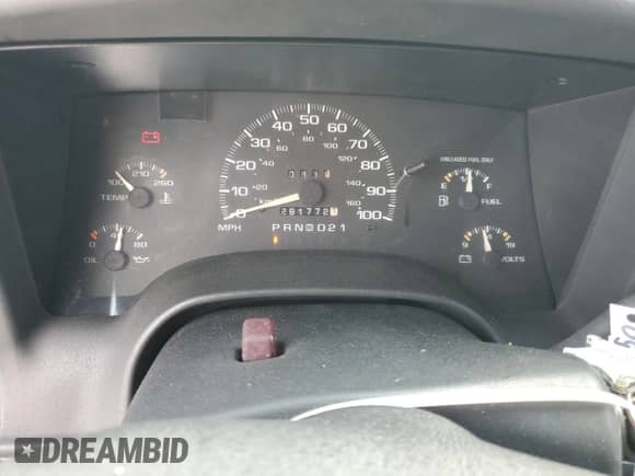 1995 Chevrolet Blazer LS с VIN 1GNCS18WXSK252374, выставлен на аукционе Copart как лот 45168065 с пробегом 291 772 миль миль и На запчасти • Non repairable. История ставок и продаж доступна на DreamBid. Изображение 9.