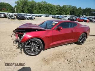 2021 Chevrolet Camaro 1LT with VIN 1G1FA1RS2M0130538, listed as a Copart auction lot 66439875 with Not provided miles and Salvage title. Bid and sale history available at DreamBid. Image 1.