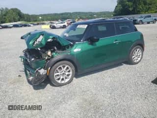 2020 MINI Hardtop Cooper S with VIN WMWXR5C07L2L50633, listed as a Copart auction lot 60872035 with 43,195 mi miles and Salvage title. Bid and sale history available at DreamBid. Image 1.
