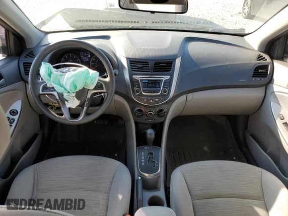 2016 Hyundai Accent SE with VIN KMHCT4AE7GU044355, listed as a Copart auction lot 72645512 with 60,754 mi miles and Salvage title. Bid and sale history available at DreamBid. Image 8.