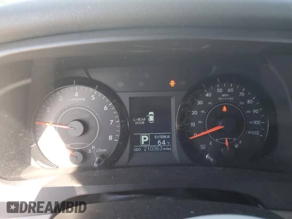 2017 Toyota Sienna L with VIN 5TDZZ3DC2HS855245, listed as a Copart auction lot 81205815 with 210,363 mi miles and Salvage title. Bid and sale history available at DreamBid. Image 9.