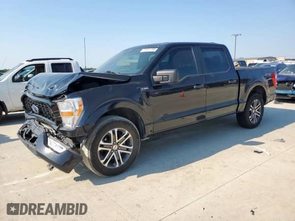 2021 Ford F-150 XL z VIN 1FTEW1CP7MFC45660, wystawiony jako Copart lot #71541765 z przebiegiem 76 509 mil mil oraz Szkoda całkowita • Salvage title. Historia ofert i sprzedaży dostępna na DreamBid. Obrazek 1.