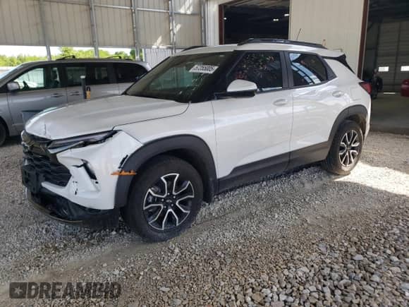 2025 Chevrolet TrailBlazer ACTIV with VIN KL79MVSL0SB041376, listed as a Copart auction lot 57255005 with 1,670 mi miles and Salvage title. Bid and sale history available at DreamBid. Image 1.