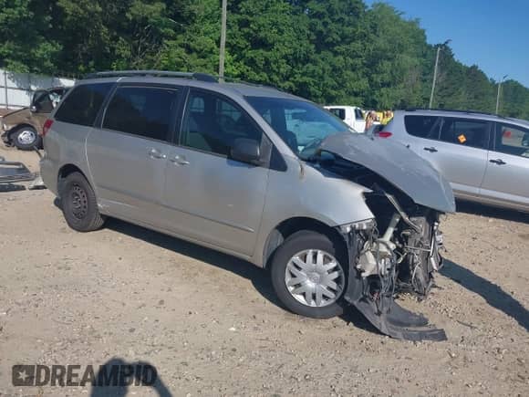 2005 Toyota Sienna CE with VIN 5TDZA23C45S347468, listed as a IAAI auction lot 42340682 with 310,817 mi miles and . Bid and sale history available at DreamBid. Image 1.