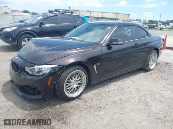 2017 BMW 4 Series 430i with VIN WBA4U7C30H5J55115, listed as a IAAI auction lot 42561550 with 26,481 mi miles and . Bid and sale history available at DreamBid. Image 2.