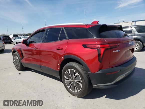 2024 Chevrolet Blazer EV eAWD LT z VIN 3GNKDBRJ8RS199817, wystawiony jako Copart lot #46265355 z przebiegiem 34 917 mil mil oraz Szkoda całkowita • Salvage title. Historia ofert i sprzedaży dostępna na DreamBid. Obrazek 2.