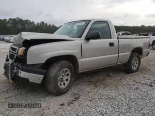 2006 Chevrolet Silverado 1500 Work Truck с VIN 3GCEK14V66G165728, выставлен на аукционе Copart как лот 61526273 с пробегом 212 701 миль миль и Списание • Salvage title. История ставок и продаж доступна на DreamBid. Изображение 1.
