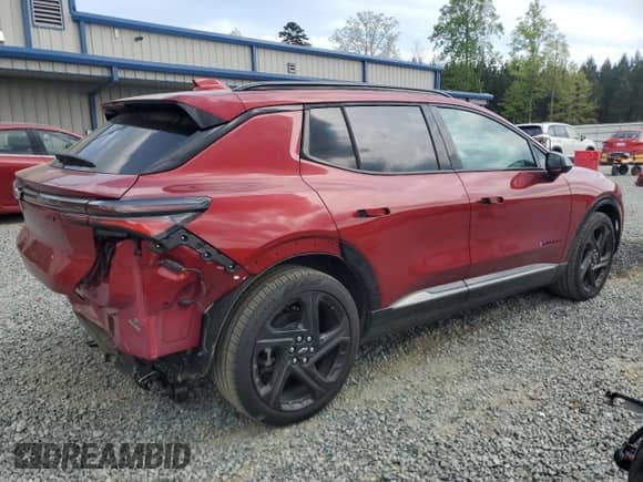 2024 Chevrolet Equinox EV RS с VIN 3GN7DSRP0RS291594, выставлен на аукционе Copart как лот 52880675 с пробегом 3 226 миль миль и Списание • Salvage title. История ставок и продаж доступна на DreamBid. Изображение 3.