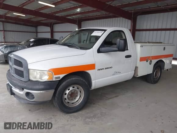 2005 Dodge 2500 SLT with VIN 3D7KR26D05G857075, listed as a IAAI auction lot 41780448 with 381,865 mi miles and . Bid and sale history available at DreamBid. Image 17.