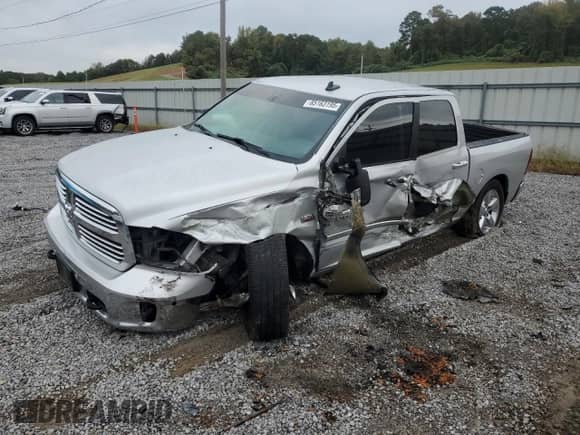 2016 Ram 1500 Big Horn с VIN 3C6RR7LT6GG241084, выставлен на аукционе Copart как лот 85163195 с пробегом Не указан миль и Списание • Salvage title. История ставок и продаж доступна на DreamBid. Изображение 1.