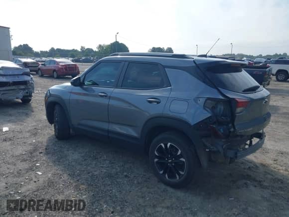 2021 Chevrolet TrailBlazer LT with VIN KL79MPS26MB172401, listed as a IAAI auction lot 42597257 with 55,892 mi miles and . Bid and sale history available at DreamBid. Image 3.