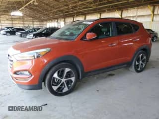 2016 Hyundai Tucson Eco with VIN KM8J33A29GU195639, listed as a Copart auction lot 71080235 with 119,261 mi miles and Clean title. Bid and sale history available at DreamBid. Image 1.