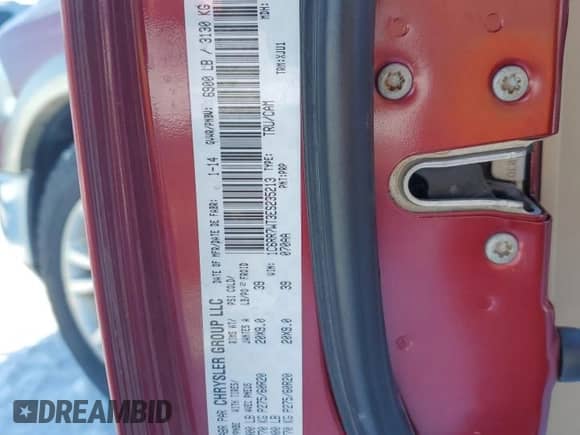 2014 Ram 1500 Longhorn Limited с VIN 1C6RR7WT3ES235213, выставлен на аукционе Copart как лот 87334364 с пробегом 164 421 миль миль и Списание • Salvage title. История ставок и продаж доступна на DreamBid. Изображение 12.