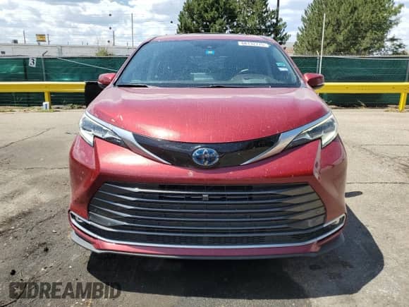 2022 Toyota Sienna Platinum с VIN 5TDERKEC1NS082819, выставлен на аукционе Copart как лот 68132775 с пробегом 45 047 миль миль и Списание • Salvage title. История ставок и продаж доступна на DreamBid. Изображение 5.