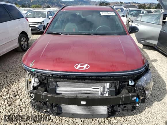 2025 Hyundai Kona N Line S с VIN KM8HB3A35SU188500, выставлен на аукционе Copart как лот 71059125 с пробегом 1 964 миль миль и Списание • Salvage title. История ставок и продаж доступна на DreamBid. Изображение 5.