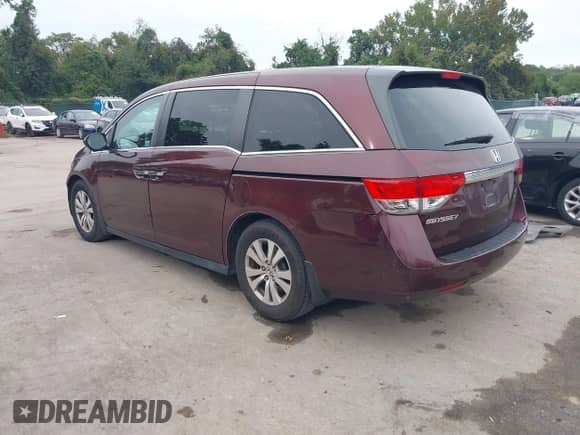 2015 Honda Odyssey EX с VIN 5FNRL5H44FB083896, выставлен на аукционе IAAI как лот 43331214 с пробегом 199 083 миль миль и . История ставок и продаж доступна на DreamBid. Изображение 3.