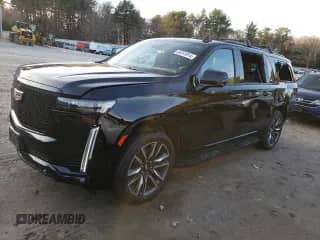 2021 Cadillac Escalade ESV Sport Platinum с VIN 1GYS4RKL4MR459097, выставлен на аукционе Copart как лот 85241914 с пробегом 64 810 миль миль и Списание • Salvage title. История ставок и продаж доступна на DreamBid. Изображение 1.