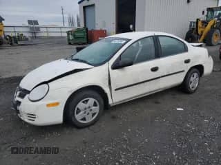 2005 Dodge Neon SE with VIN 1B3ES26C85D108994, listed as a Copart auction lot 84224244 with 176,146 mi miles and Salvage title. Bid and sale history available at DreamBid. Image 1.