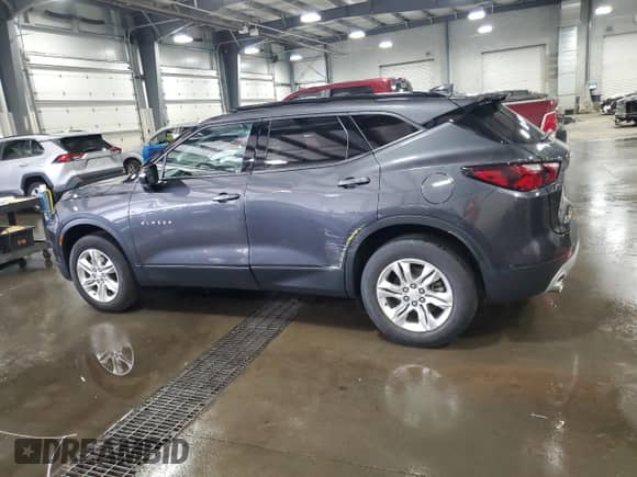 2021 Chevrolet Blazer LT z VIN 3GNKBBRAXMS529665, wystawiony jako Copart lot #66472495 z przebiegiem 43 735 mil mil oraz Szkoda całkowita • Salvage title. Historia ofert i sprzedaży dostępna na DreamBid. Obrazek 2.