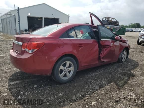 2013 Chevrolet Cruze 1LT with VIN 1G1PC5SB7D7198132, listed as a Copart auction lot 59590885 with Not provided miles and Clean title. Bid and sale history available at DreamBid. Image 3.