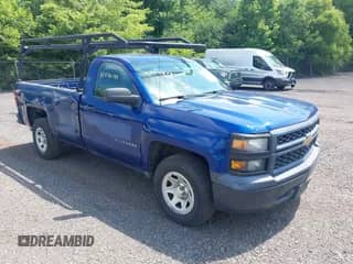 2014 Chevrolet Silverado 1500 Work Truck z VIN 1GCNCPEH2EZ291463, wystawiony jako IAAI lot #42438185 z przebiegiem 214 338 mil mil oraz . Historia ofert i sprzedaży dostępna na DreamBid. Obrazek 1.