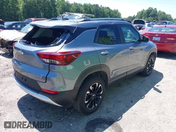 2022 Chevrolet TrailBlazer LT with VIN KL79MPS26NB015632, listed as a IAAI auction lot 42556512 with 50,104 mi miles and . Bid and sale history available at DreamBid. Image 4.