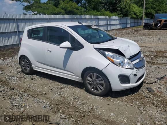 2015 Chevrolet Spark LT with VIN KL8CK6S02FC818823, listed as a Copart auction lot 63191885 with 59,753 mi miles and Salvage title. Bid and sale history available at DreamBid. Image 4.