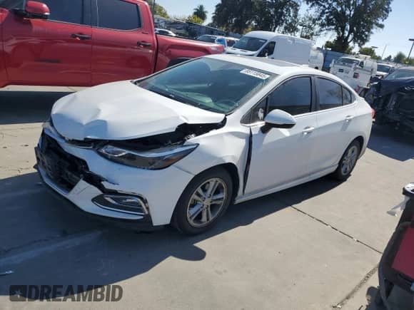 2016 Chevrolet Cruze LT с VIN 1G1BE5SM7G7251454, выставлен на аукционе Copart как лот 85115845 с пробегом 103 552 миль миль и Списание • Salvage title. История ставок и продаж доступна на DreamBid. Изображение 1.