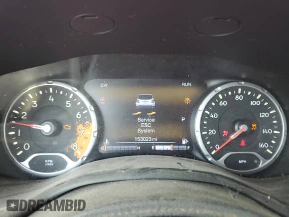 2018 Jeep Renegade Latitude with VIN ZACCJBBB1JPH10234, listed as a Copart auction lot 81322815 with 153,023 mi miles and Salvage title. Bid and sale history available at DreamBid. Image 9.