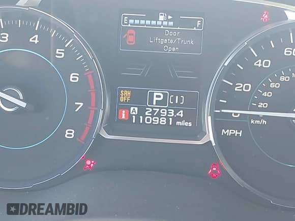 2017 Subaru Forester Touring z VIN JF2SJGWC6HH434017, wystawiony jako IAAI lot #42676511 z przebiegiem 110 981 mil mil oraz . Historia ofert i sprzedaży dostępna na DreamBid. Obrazek 15.