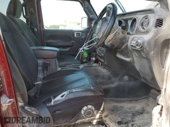 2021 Jeep Wrangler Unlimited Sport with VIN 1C4HJXKNXMW659420, listed as a Copart auction lot 70335385 with Not provided miles and Salvage title. Bid and sale history available at DreamBid. Image 7.