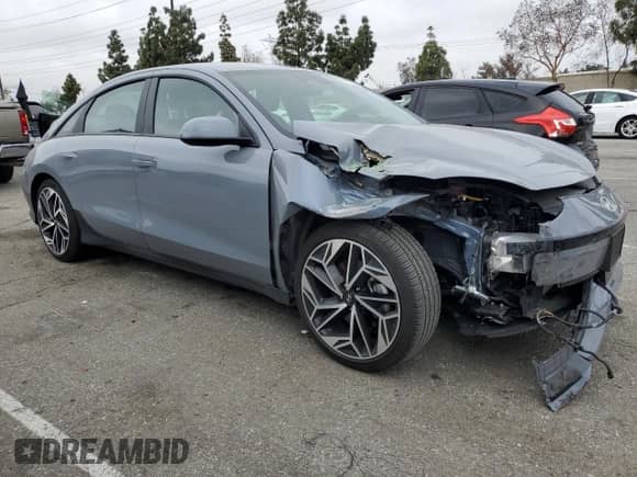 2025 Hyundai Ioniq 6 SEL с VIN KMHM34AA4SA091063, выставлен на аукционе Copart как лот 55520585 с пробегом 9 610 миль миль и Списание • Salvage title. История ставок и продаж доступна на DreamBid. Изображение 4.