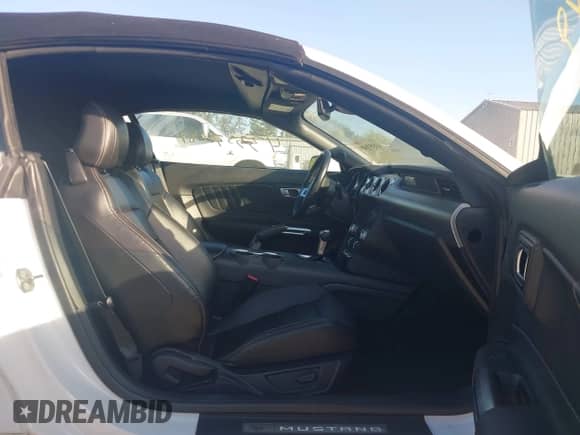 2023 Ford Mustang EcoBoost with VIN 1FATP8UH4P5105036, listed as a IAAI auction lot 43357689 with 61,296 mi miles and . Bid and sale history available at DreamBid. Image 5.