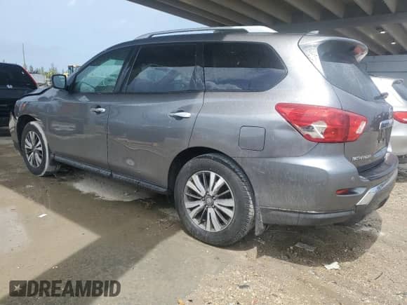 2019 Nissan Pathfinder SV z VIN 5N1DR2MM2KC641468, wystawiony jako Copart lot #67724295 z przebiegiem 86 595 mil mil oraz Szkoda całkowita • Salvage title. Historia ofert i sprzedaży dostępna na DreamBid. Obrazek 2.
