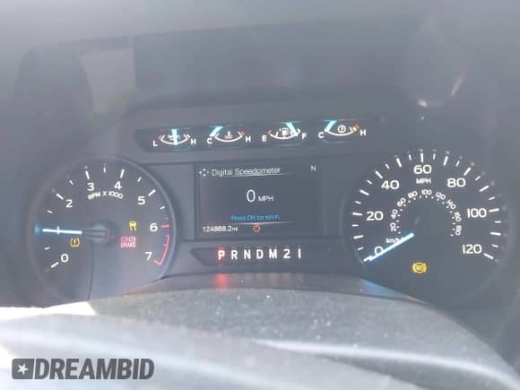 2017 Ford F-150 XLT z VIN 1FTFW1EF0HFC84024, wystawiony jako IAAI lot #43114050 z przebiegiem 124 868 mil mil oraz . Historia ofert i sprzedaży dostępna na DreamBid. Obrazek 7.