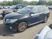 2015 Nissan Pathfinder SL with VIN 5N1AR2MM2FC639017, listed as a Copart auction lot 81051075 with 127,774 mi miles and Clean title. Bid and sale history available at DreamBid. Image 1.