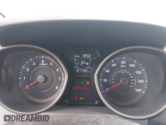 2016 Hyundai Elantra SE with VIN 5NPDH4AE3GH747410, listed as a IAAI auction lot 43358729 with 127,792 mi miles and . Bid and sale history available at DreamBid. Image 7.