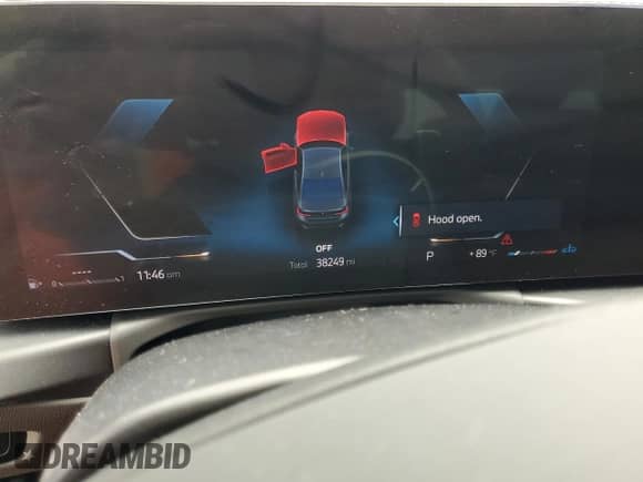 2023 BMW 3 Series 330i z VIN 3MW69FF09P8D49889, wystawiony jako Copart lot #57642005 z przebiegiem 38 249 mil mil oraz Szkoda całkowita • Salvage title. Historia ofert i sprzedaży dostępna na DreamBid. Obrazek 9.